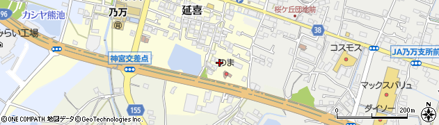 愛媛信用金庫　今治寮周辺の地図