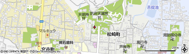 防府天満宮歴史館周辺の地図