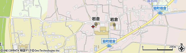 徳島県美馬市脇町岩倉2900周辺の地図