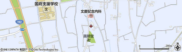徳島県徳島市国府町中492周辺の地図