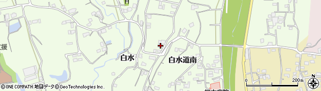 徳島県美馬市脇町井口596周辺の地図