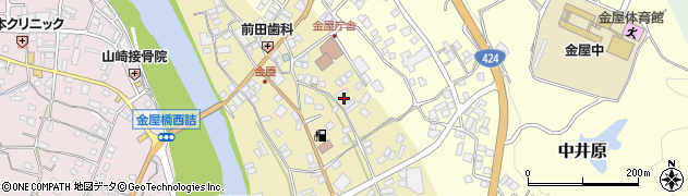 和歌山県有田郡有田川町金屋17周辺の地図