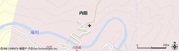 奈良県吉野郡十津川村内原631周辺の地図