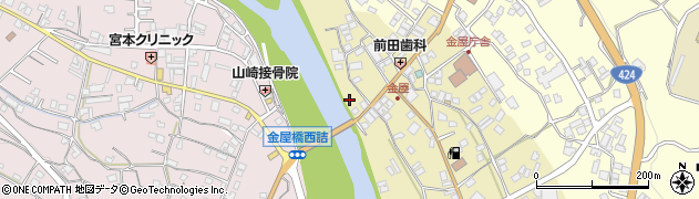 和歌山県有田郡有田川町金屋715周辺の地図