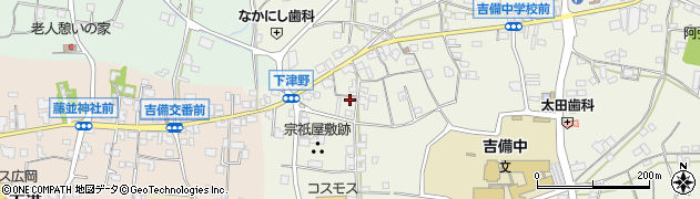 和歌山県有田郡有田川町下津野882周辺の地図