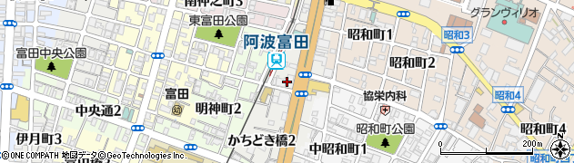 徳島防災株式会社周辺の地図