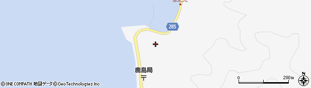 広島県呉市倉橋町（鹿島中）周辺の地図