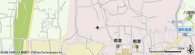 徳島県美馬市脇町岩倉3232周辺の地図