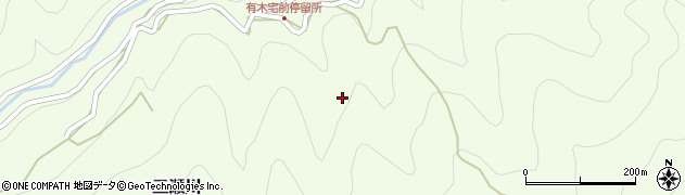 和歌山県有田郡有田川町三瀬川248周辺の地図