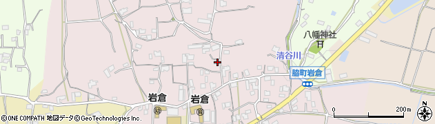 徳島県美馬市脇町岩倉2928周辺の地図