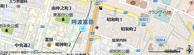 徳島県　森林協会（一般社団法人）周辺の地図