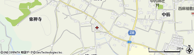 徳島県吉野川市鴨島町西麻植檀ノ原47周辺の地図