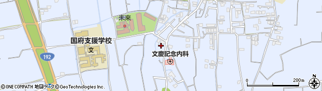 徳島県徳島市国府町中502周辺の地図