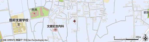 徳島県徳島市国府町中542周辺の地図