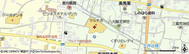 株式会社池田時計店脇町店周辺の地図