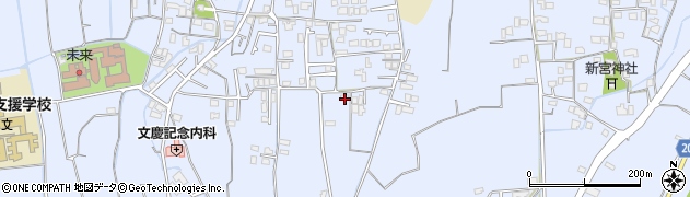 徳島県徳島市国府町中662周辺の地図