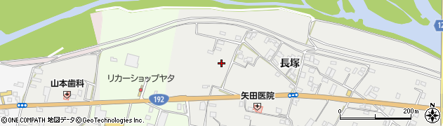 徳島県吉野川市川島町三ツ島（長塚）周辺の地図