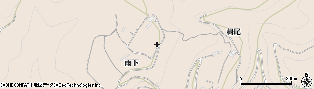 徳島県美馬市美馬町雨下4周辺の地図