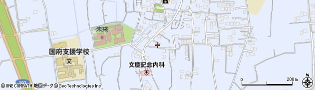 徳島県徳島市国府町中514周辺の地図