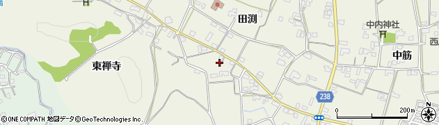 徳島県吉野川市鴨島町西麻植檀ノ原5周辺の地図