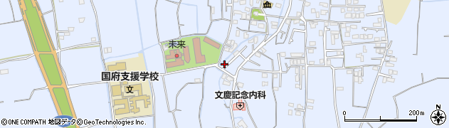 徳島県徳島市国府町中505周辺の地図