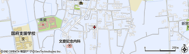徳島県徳島市国府町中548周辺の地図