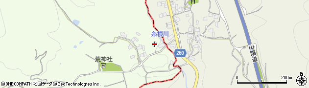 山口県下関市松屋1972周辺の地図