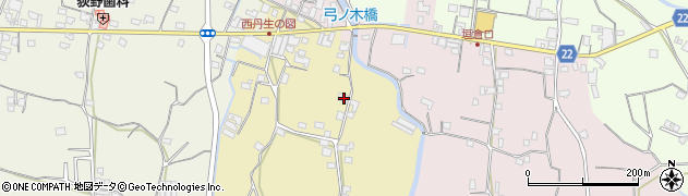 和歌山県有田郡有田川町西丹生図435周辺の地図