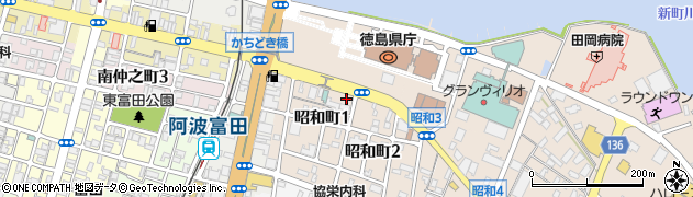 藤中内科医院周辺の地図