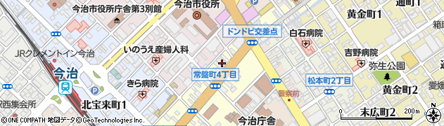 四国銀行今治支店周辺の地図