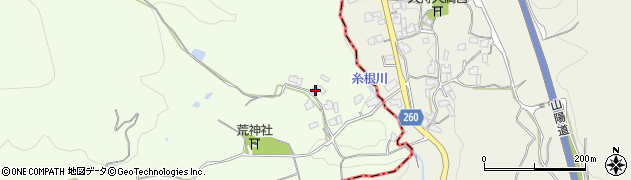 山口県下関市松屋1980周辺の地図