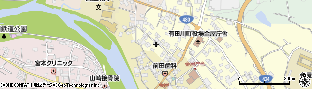 和歌山県有田郡有田川町中井原5周辺の地図