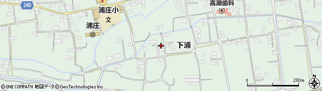 徳島県名西郡石井町浦庄下浦552周辺の地図