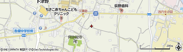 和歌山県有田郡有田川町下津野310周辺の地図