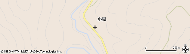 徳島県三好郡東みよし町東山小見21周辺の地図