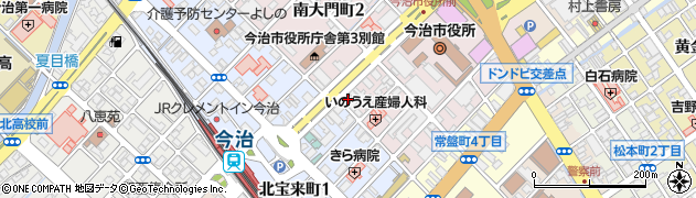 富士電機株式会社　今治営業所周辺の地図