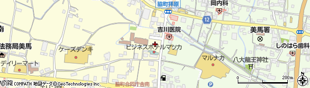 藤田商事株式会社　脇町充填所周辺の地図