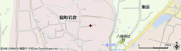 徳島県美馬市脇町岩倉2998周辺の地図