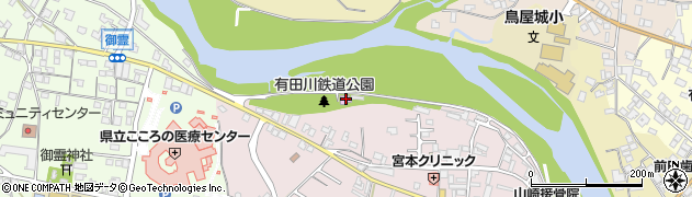 有田川鉄道交流館周辺の地図