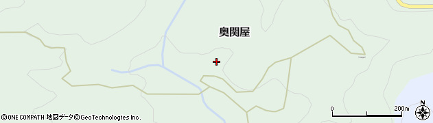 山口県周南市奥関屋935周辺の地図