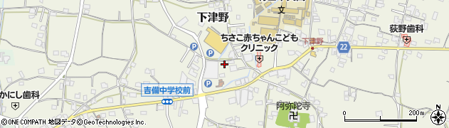 和歌山県有田郡有田川町下津野557周辺の地図