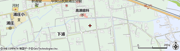 徳島県名西郡石井町浦庄下浦周辺の地図