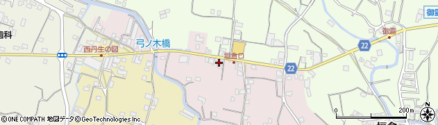 和歌山県有田郡有田川町東丹生図22周辺の地図