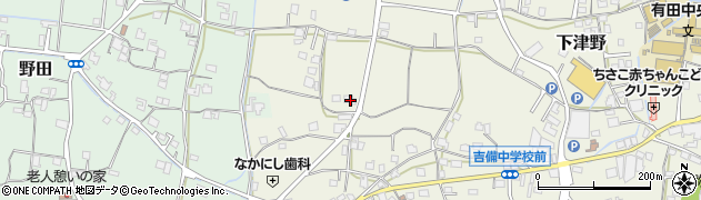 和歌山県有田郡有田川町下津野761周辺の地図