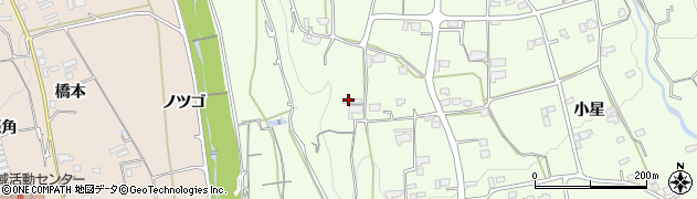 徳島県美馬市脇町小星1067周辺の地図