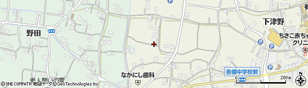 和歌山県有田郡有田川町下津野749周辺の地図