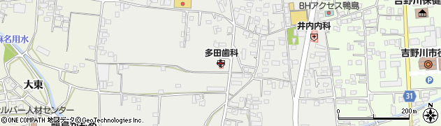 多田歯科医院周辺の地図
