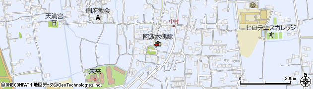 徳島県徳島市国府町中201周辺の地図