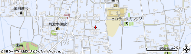 徳島県徳島市国府町中619周辺の地図