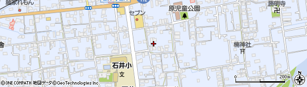 徳島県石井町（名西郡）石井周辺の地図